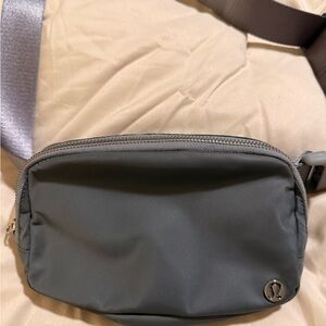 Lululemon Charcoal Belt Bag